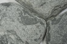 Metten Naturstein lose Kiesel Chiorit Grau