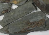 Metten Naturstein lose Dekosteine Schiefer Braun