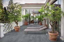 Metten Keramik Terrassenplatte LITHOCERA Quarzit Grau, Stärke 3 cm - LxB: 80x40 cm