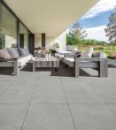 Metten Keramik Terrassenplatte LITHOCERA Cementaro Grau, Stärke 2 cm - LxB: 60x60 cm