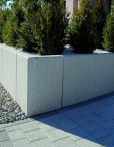 Metten Betonstein CONTURO Mauerscheibe Granithell gestrahlt, Breite 49 cm | L-Stein