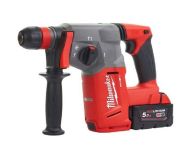 Milwaukee FUEL Akku-Kombihammer SDS-Plus M18 CHX-502X 2x18V/5,0 Ah Akku Box
