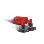 Milwaukee Set 12V M12NRG-402 2x4Ah Akku Ladegerät