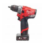 Milwaukee Akku-Komp.-Schlagbohrs. M12FPD-402X FUEL 2x4,0 Ah mit Ladegerät in HD-Box
