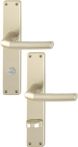 NW Langschildgarnitur Birmingham 1117/202SP Alu. F2 Bad SK/OL 78mm DIN L/R (3000252990)
