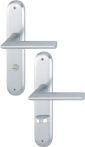 NW Langschildgarnitur Stock.1140/273P Alu.F1 Bad SK/OL 78mm DIN L/R (3000252630)