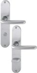 NW Langschildgarnitur Cardiff E1850Z/302 VA F69 Bad SK/OL 78mm DIN L/R (3000252430)