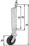 NW Torlaufrolle STA verz. Tore b. 70kg 400mm GAH (3000200639)