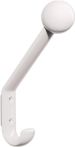 NW Garderobenhaken 477.90.080 einfach A.117mm PA rubinrot 33 H.174mm (3000206916)