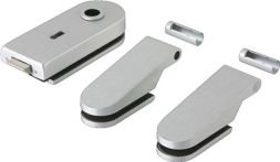 NW Glastürbeschlag STUDIO Rondo LM silber elox.BB DIN L/R (3000254440)