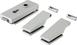 NW Glastürbeschlag STUDIO Classic LM silber elox.PZ DIN L/R (3000254449)