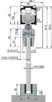 NW Abdeckkappenpaar Alu.VA Eff.elox.z.Aufkl.eins.B.49,5 mm H.91,5 mm HELM (3000255929)