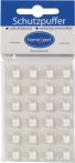 NW Schutzpuffer Clear 12,6mm Ku.transp.Quadrat selbstkl. (3000271046)