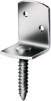 NW Flechtzaunbeschlag 35x40x30mm blau verz.L-Form VORMANN (3000273108)
