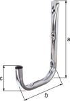 NW Wandhaken einfach A.150mm STA verz.H.215mm D.18mm GAH (3000274356)