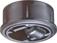 NW Kunststoffglocke D.52mm Trgf.50kg Einpresstiefe 18mm harte Böden BS ROLLEN (3000275177)