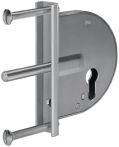 NW Gittertor-Riegelschloss 104 Dornm. 50mm verz. AMF (3311021047)