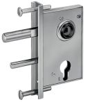 NW Gittertorschloss 107 Dornm. 50mm verz. AMF (3311021048)