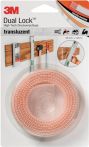 NW Druckverschluss Dual Lock High Tech transl.L.1,25m B.25mm Rl.3M (4000310000)
