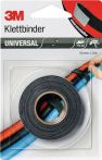 NW Klettbinder grau/schwarz L.3m B.12mm Rl.3M (4000310017)