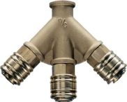 NW Verteiler Gew.mm 19,17 DN 7,2,Innengewinde,3 Kupplungen EWO (4000351882)