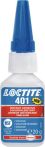 NW Sofortklebstoff 401 20g NSF P1 farblos Flasche LOCTITE (4000353300)