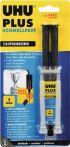 NW 2K-Epoxidklebstoff PLUS SCHNELLFEST 15,5g farblos Doppelspritze UHU (4000353429)