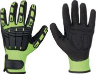 NW Handschuhe Resistant Gr.9 leuchtend gelb/schwarz Kunstfaser EN 388 Elysee (4000371182)