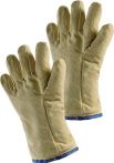 NW Hitzeschutzhandschuhe 5-Finger,Universalgröße natur Aramid EN 388,EN 407 Kat.III (4000371186)