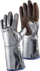 NW Hitzeschutzhandschuhe 5-Finger,Universalgr.natur/silb Leder EN388,EN407 Kat.III (4000371190)