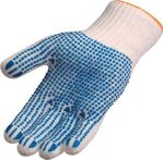 NW Handschuhe Gr.7/8 weiß/blau PES/CO EN 388 Kat.II AT (4000371237)