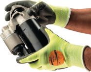NW Handschuhe HyFlex 11-423 Gr.9 grau/hellgelb Strick EN 388,EN 407 Kat.III (4000371479)