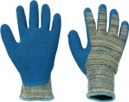 NW Schnittschutzhandschuhe Sharpflex Latex Gr.9 grau/blau EN 388,EN 407 Kat.II 10PA (4000371776)