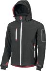 NW Softshelljacke Metropolis Gr.M schwarz/carbon 96% PES/4% EL (4000377850)