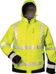 NW Warnschutz-Softshelljacke Melvin Gr. M gelb/schwarz 100% PES ELYSEE (4000378430)