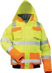 NW Warnschutz-Pilotenjacke Mats Gr. S gelb/orange 100% PES Feldtmann (4000378590)