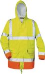 NW Warnschutz PU-Regenjacke NORMAN Gr.M gelb/orange PU PES FELDTMANN (4000379045)