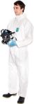 NW Schutzoverall MICROGARD 1800 COMFORT,Mod 195 Gr.S weiß/blau Kat.III MICROGARD (4000379520)