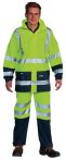 NW Warnschutz-Regenhose HIGH-VIS Gr. XXL gelb/marine 25%PUR/75% PES OCEAN (4000380038)