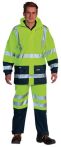 NW Regenjacke Warnschutz HIGH-VIS Gr. M gelb/marine 75% PES/25%PUR OCEAN (4000380045)