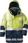 NW Warnschutz-Parka Gr. M gelb/marine 100% PES ELYSEE (4000380070)