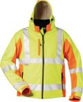 NW Warnschutz-Softshelljacke JIM Gr.M gelb/orange 100%PES (4000380155)