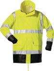 NW Warnschutz PU Regenjacke Manfred Gr. M gelb/schwarz PU auf PES-Trägermaterial (4000380190)