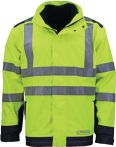 NW Wetter-,Flamm- u. Warnschutzjacke Gr. M gelb/blau 98% Poyester/2% Carbon (4000380290)