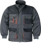 NW Herrenjacke Gr.48 dunkelgrau/schwarz/orange 65% PES/35% CO (4000381140)