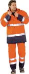 NW Warnschutz-Parka Gr. S orange/marine 100% PES Planam (4000381440)