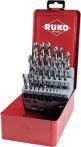 NW Spiralbohrersatz DIN338 Typ N D.1-13x0,5mm HSS 25tlg.Metallkassette (4000600872)