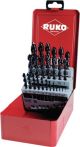 NW Spiralbohrersatz DIN338 Typ N TL 3000 D.1-13x0,5mm HSS TiAlN Metallkassette (4000600892)