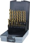 NW Spiralbohrersatz DIN338 Typ N TL 3000 D.1-10x0,5mm HSS TiN 19tlg.Ku.-Kassette (4000600897)