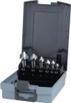 NW Kegelsenkersatz DIN335 C 90Grad 6,3-20,5mm HSS-Co5 Z.3 6tlg.Ku.-Kassette (4000601499)